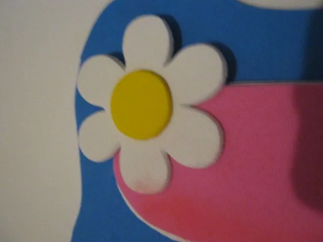 ZONA PURPURA: Foami nombres letras flores fofuchas manualidades ... ZONA PURPURA: Foami nombres letras flores fofuchas manualidades ...