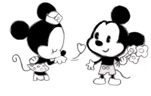 Banners de Minnie y Mickey besandose - Imagui Banners de Minnie y Mickey besandose - Imagui