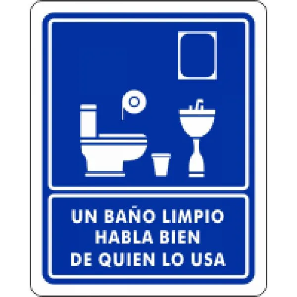 Un baño limpio habla bien de quien lo usa | Frases | Pinterest | Usa Un baño limpio habla bien de quien lo usa | Frases | Pinterest | Usa
