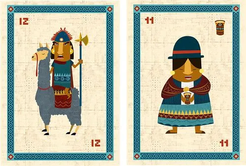 BARAJA PERUANA : carta 12 guerrero. carta 11 cholita | Flickr ... BARAJA PERUANA : carta 12 guerrero. carta 11 cholita | Flickr ...