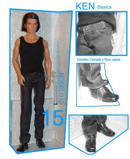 BARBIE® BASICS COLECCIÓN 002 MUÑECO KEN® MODELO Nº15 ... BARBIE® BASICS COLECCIÓN 002 MUÑECO KEN® MODELO Nº15 ...