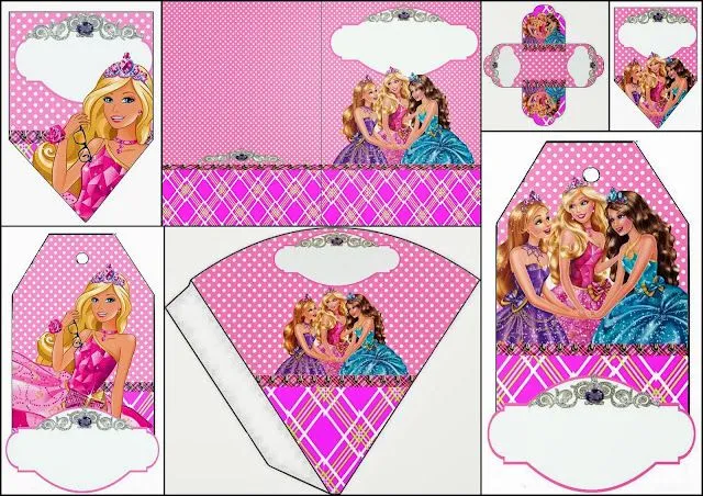 Barbie Escuela de Princesas: Imprimibles y Caja Abierta Gratis ... Barbie Escuela de Princesas: Imprimibles y Caja Abierta Gratis ...