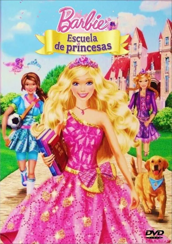 Caratula barbie escuela de princesas - Imagui