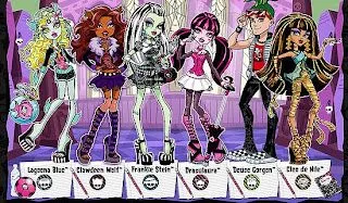 Barbie, familia y amigos: MONSTER HIGH DOLLS