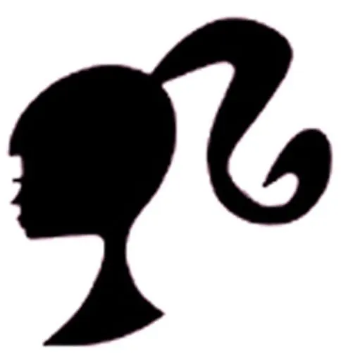 Barbie Head Logo | cakes | Pinterest