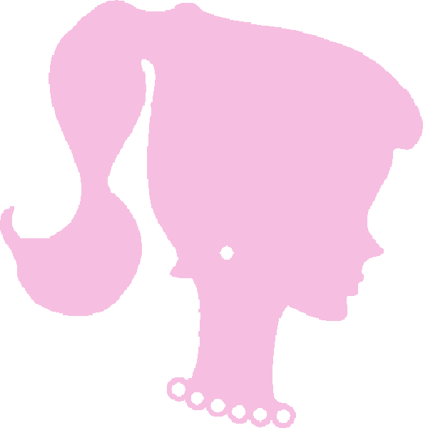 BARBIE LOGO HEAD! | party | Pinterest