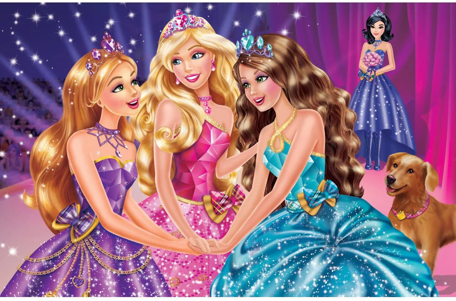Barbie Lovely: ¡DVD de Barbie en la princesa y la estrella del pop!
