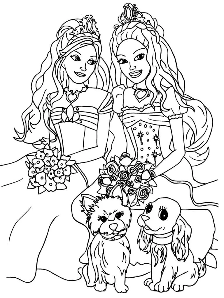 Barbie para Pintar, Juegos de Barbie para pintar Barbie para Pintar, Juegos de Barbie para pintar