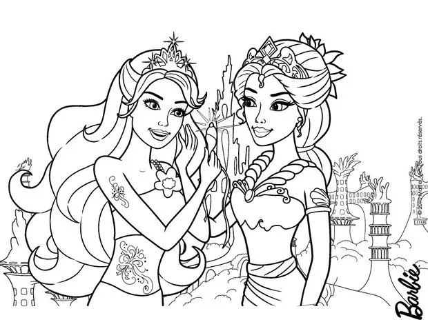 Barbie para Pintar, Juegos de Barbie para pintar Barbie para Pintar, Juegos de Barbie para pintar