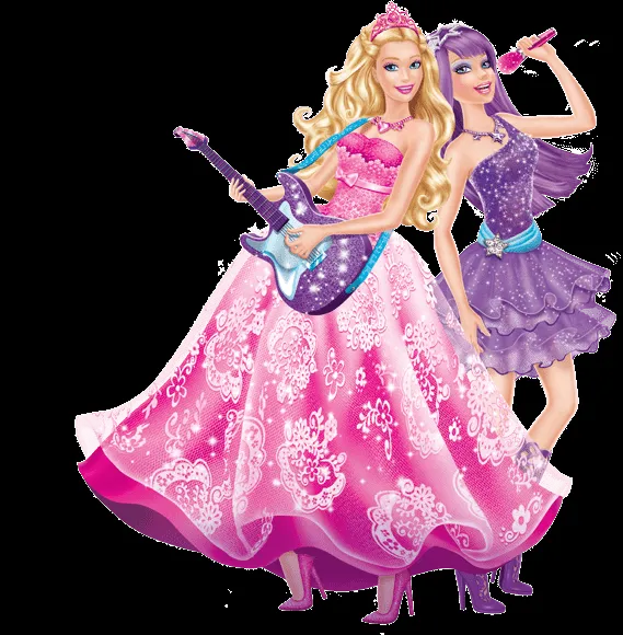 Barbie en la Princesa y la Cantante
