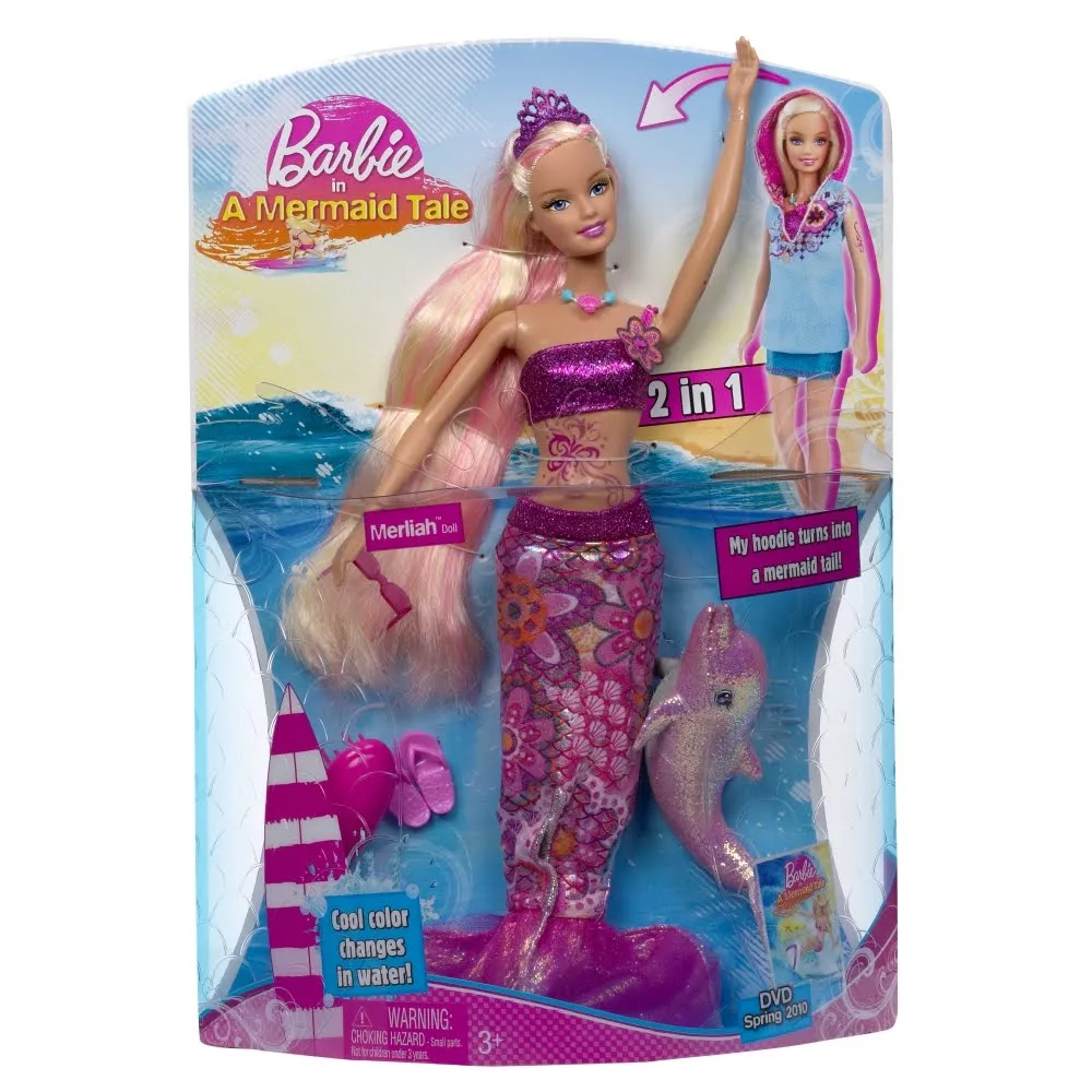 Barbie en la Princesa y la Cantante: Barbie Merliah Sirena ...