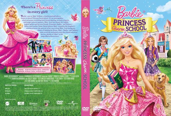 Barbie en la Princesa y la Cantante: Caratula de Barbie escuela de ...