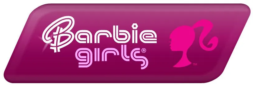 Barbie en la Princesa y la Cantante: Logos de Barbie Girls