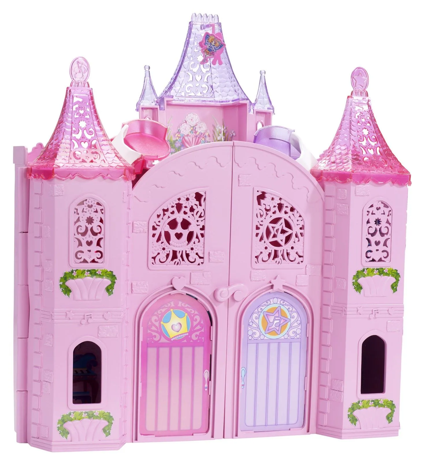 Barbie en la Princesa y la Cantante: El mini Castillo de Barbie en ...
