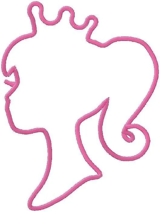 Barbie with Crown Silhouette | Clipart Panda - Free Clipart Images