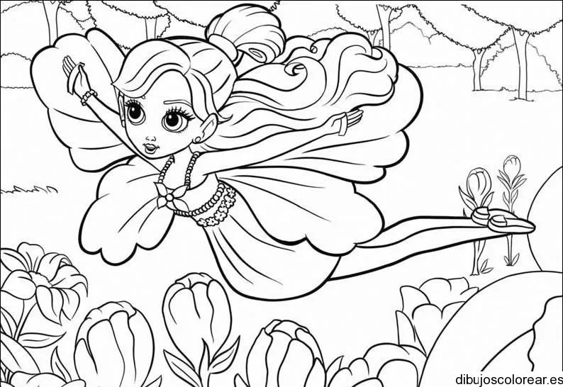 Hadas | Dibujos para Colorear