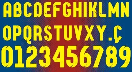 BARCELONE Font 2012 2013 - forum | dafont.com