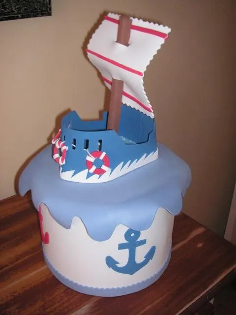 Como hacer un barco de goma eva - Imagui