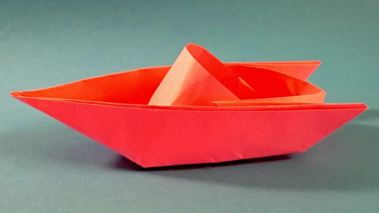 Cómo hacer un BARCO DE PAPEL por pasos - ComohacerOrigami.net Cómo hacer un BARCO DE PAPEL por pasos - ComohacerOrigami.net