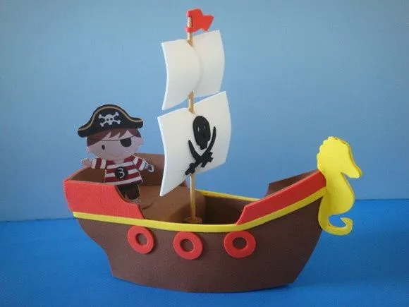 Barco de foamy - Imagui