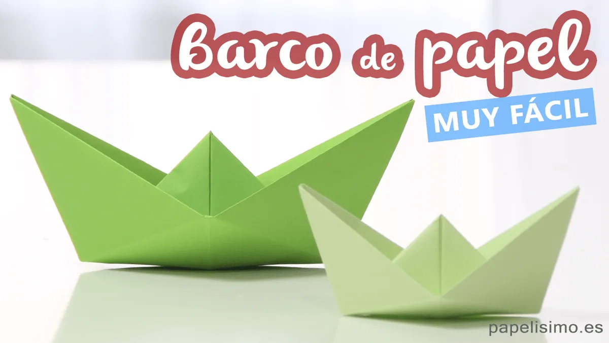 Barcos de papel | Manualidades
