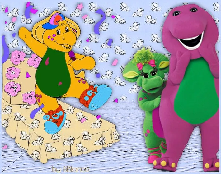 BARNEY Mi cobijita es Amarillita Canciones Infantiles de Barney ...