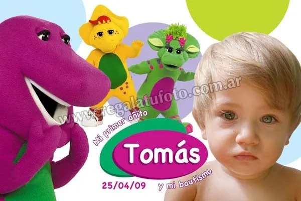 Barney - CU0181 | Regalá tu foto
