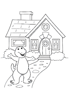... Barney para pintar y colorear: Dibujo para pintar y colorear de Barney ... Barney para pintar y colorear: Dibujo para pintar y colorear de Barney