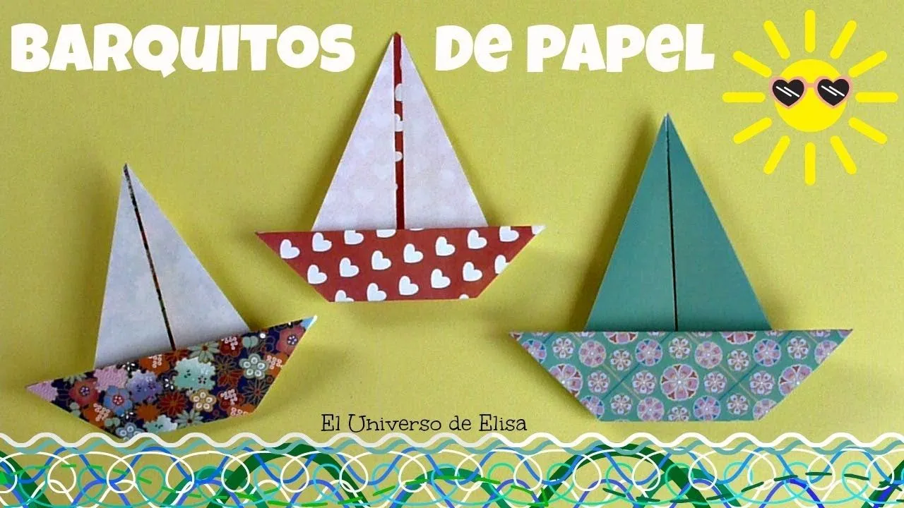 Cómo hacer un Barquito de Papel, Manualidades para el Verano, Barco  Origami, Origami Fácil - YouTube