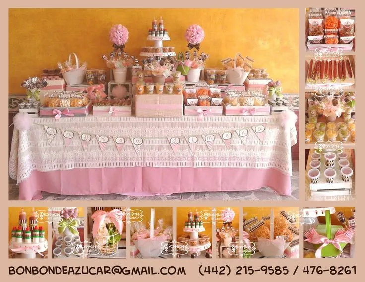 Barra de dulces, snacks y fruta para primera comunión vintage en ... Barra de dulces, snacks y fruta para primera comunión vintage en ...