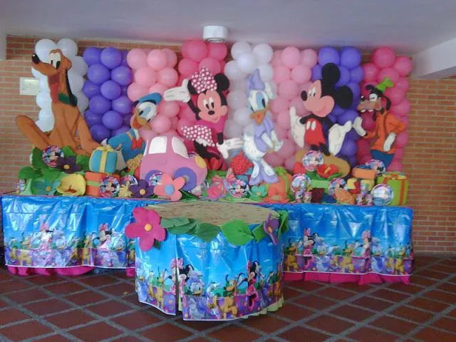 Barra de postres para fiestas infantiles - Imagui