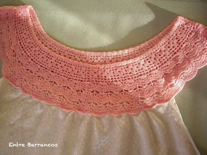 Entre Barrancos (MANUALIDADES): Camisón de ganchillo (crochet) Entre Barrancos (MANUALIDADES): Camisón de ganchillo (crochet)