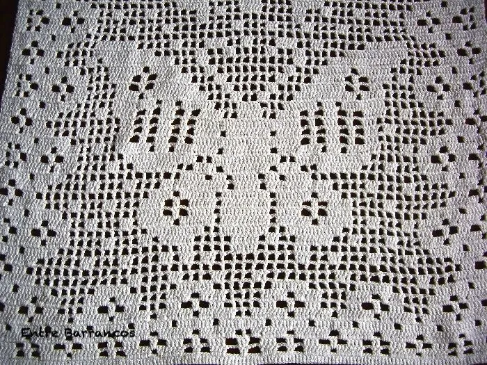 Entre Barrancos (MANUALIDADES): Cortina de ganchillo (crochet) de ... Entre Barrancos (MANUALIDADES): Cortina de ganchillo (crochet) de ...