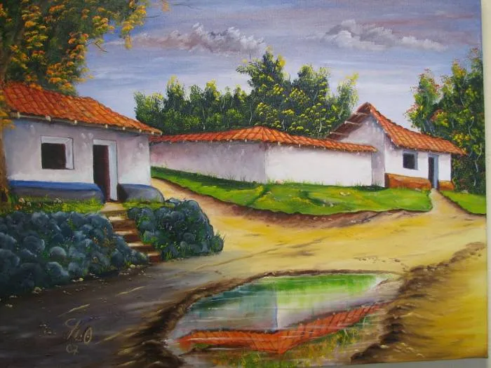 Barrio tipico Luis Roberto Hernández Alfaro - Artelista.com Barrio tipico Luis Roberto Hernández Alfaro - Artelista.com