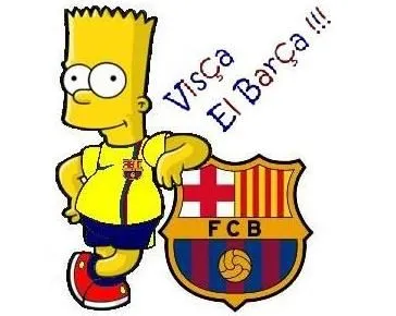 bart del barca el barca triunfa hasta en los dibujos animados de ... bart del barca el barca triunfa hasta en los dibujos animados de ...