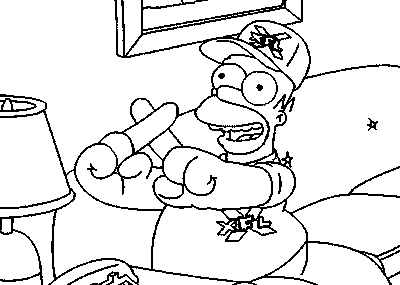 Bart saltando con su monopatín.