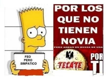Bart simpson con frases de amor - Imagui