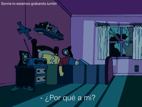Bart Simpson frases tristes - Imagui