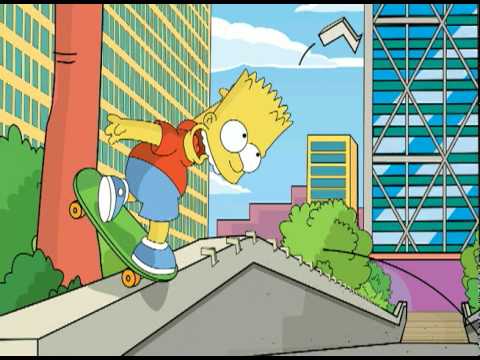 BART SIMPSON professional skateboarder - YouTube