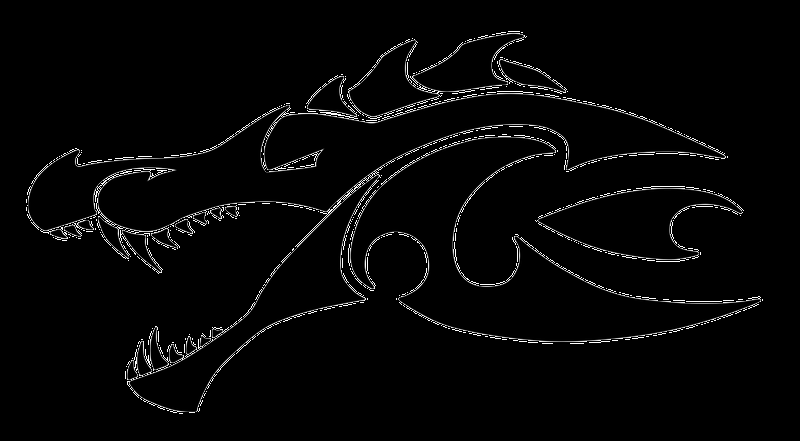 Baryonyx Tribal Logo [G SniperWar10] by MamaELM on DeviantArt