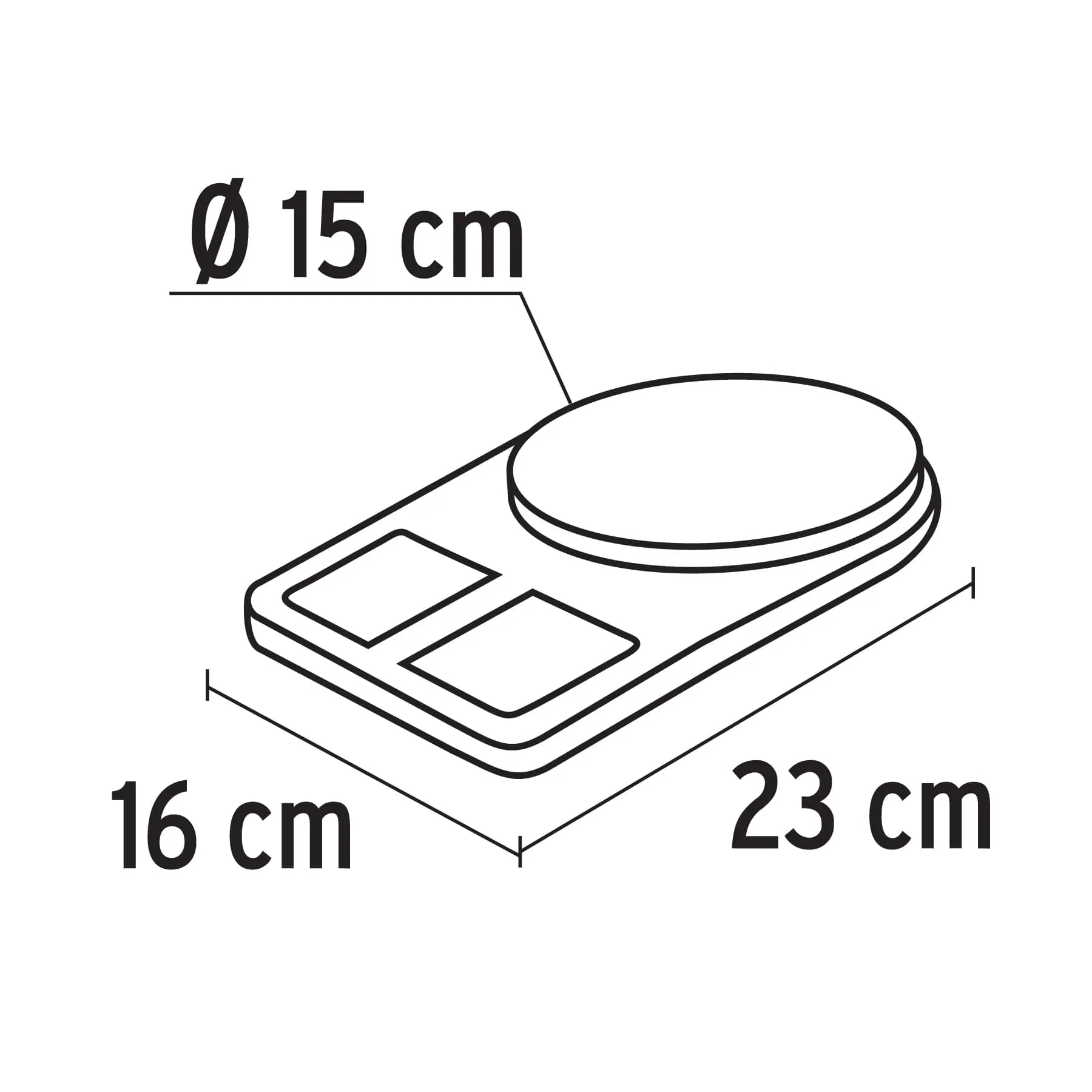 Báscula digital para cocina, capacidad 5 kg. - Proveedora REM Báscula digital para cocina, capacidad 5 kg. - Proveedora REM