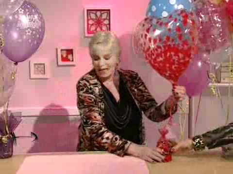 Bases para globos con helio - YouTube