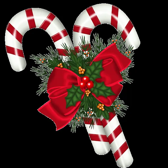 Bastones navideños
