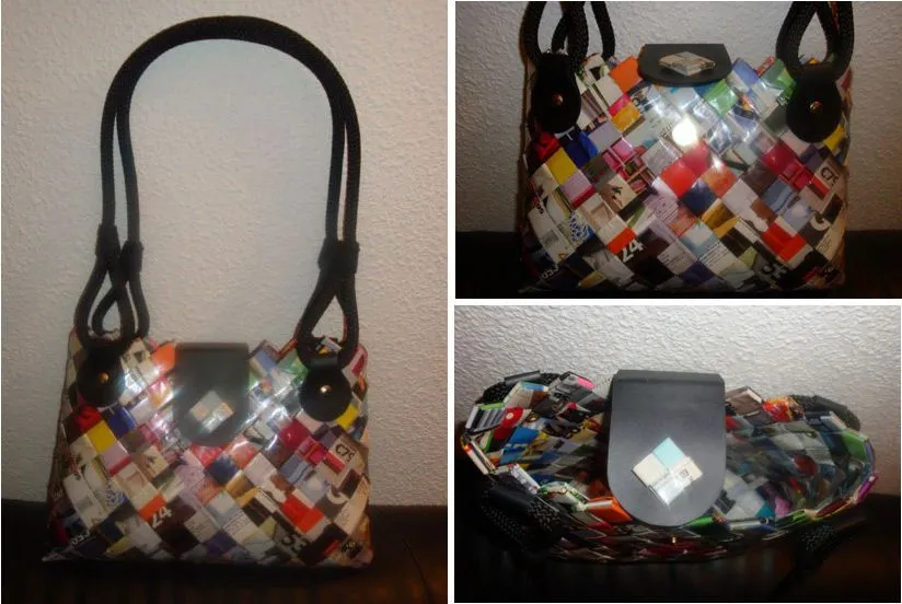 Basurillas » Blog Archive » Bolsos de papel trenzado. Basurillas » Blog Archive » Bolsos de papel trenzado.
