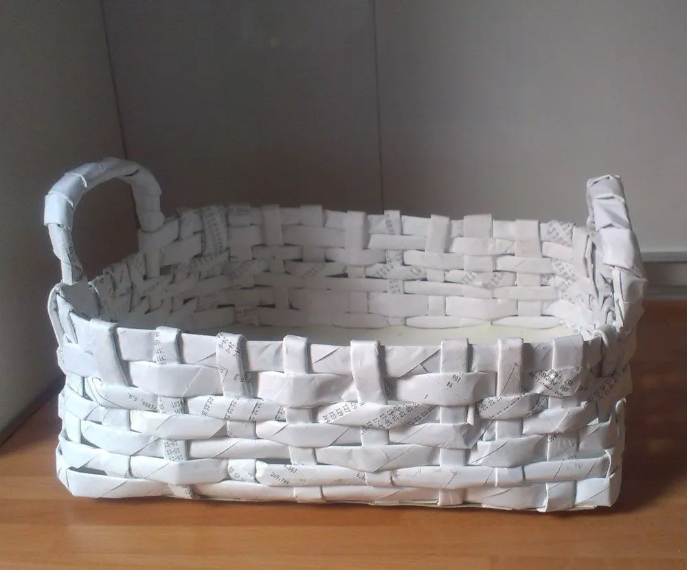 Basurillas » Blog Archive » Cómo hacer cestas con papel. Basurillas » Blog Archive » Cómo hacer cestas con papel.