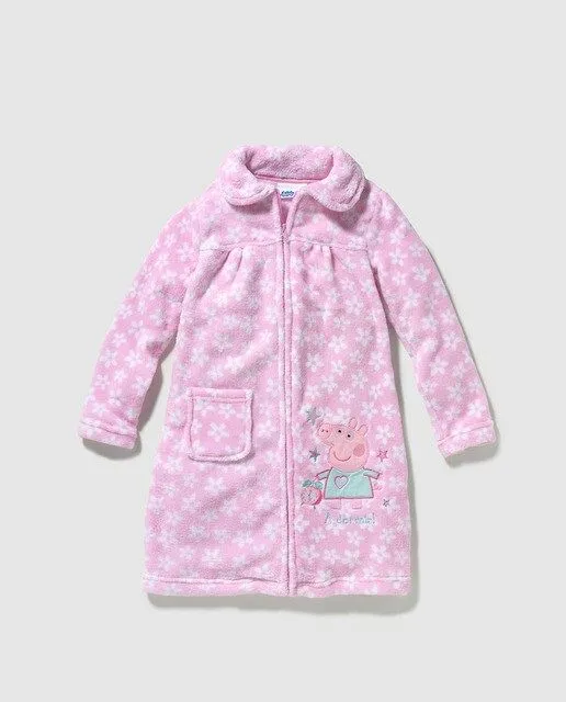 Bata de niña rosa con estampado Peppa Pig · Cotton Juice · Moda ... Bata de niña rosa con estampado Peppa Pig · Cotton Juice · Moda ...
