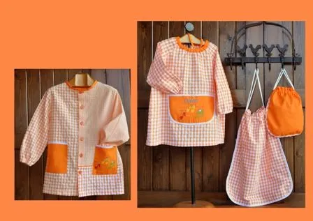 BATAS PARA GUARDERIA Y COLEGIO - Uniformes Escolares - Para ...