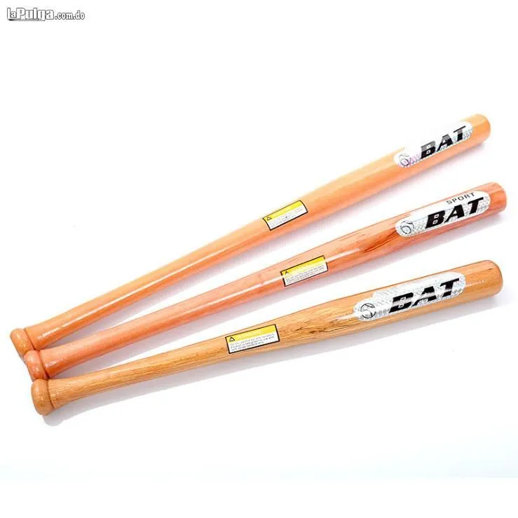 BATE DE BEISBOL MADERA PARA NIÑOS BASEBALL SAIBA SPORT BAT calidad pr | La  Pulga Virtual