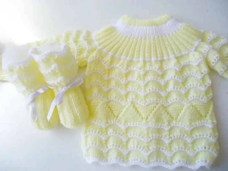 batitas para bebe tejidas a dos agujas - Buscar con Google | EL ... batitas para bebe tejidas a dos agujas - Buscar con Google | EL ...