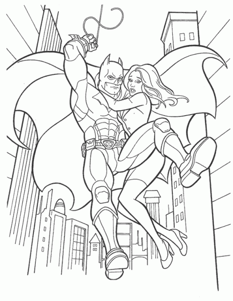 Láminas para Colorear - Coloring Pages: Batman para dibujar pintar ...